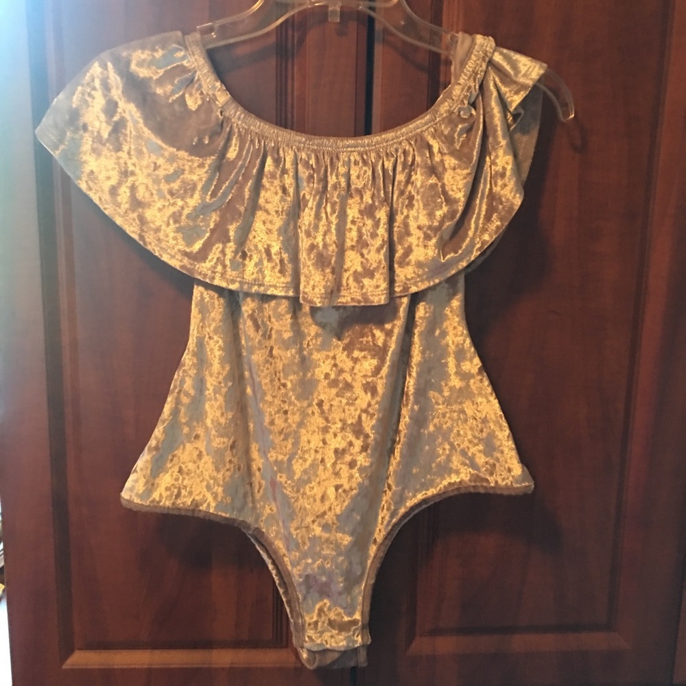 Flamenco velvet leotard
